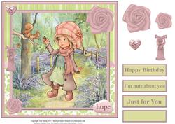 Nuts About You Topper & Decoupage