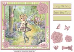 Magical Fairy Topper & Decoupage
