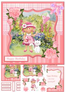Hayley's Garden Mini Kit & Decoupage