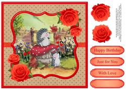 Henry's Windfall Topper & Decoupage