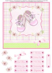 Baby Girl Shoes - Christening / New Baby /1st Birthday