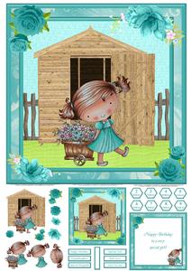 Wendy's Flower Wagon Mini Kit - Birthday Girl Ages 2-9