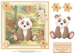 Have a Pan-tastic Birthday Topper & Decoupage