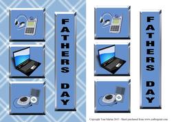 Gadget / Laptop Topper & Decoupage - Father's Day