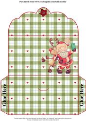 Santa Selfie Christmas Money Wallet