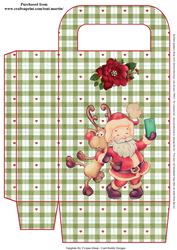 Santa Selfie Christmas Gift Bag