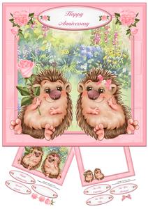 Hedgehog Love Mini Kit - Valentine / Anniversary