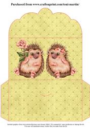 Hedgehog Love Money Wallet