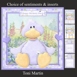 Have a quacking day card mini kit & decoupage