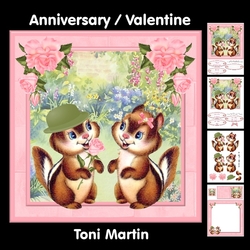 Chipmunk Love Mini Kit - Valentine / Anniversary