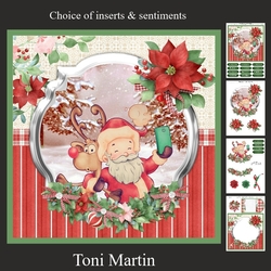 Santa Selfie Card Mini Kit & Decoupage