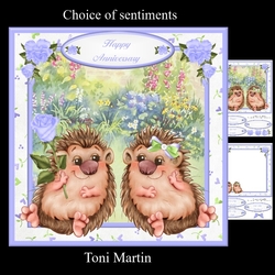 Hedgehog Love Mini Kit - Valentine / Anniversary