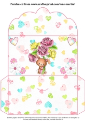 Sweet Bunny Money Wallet