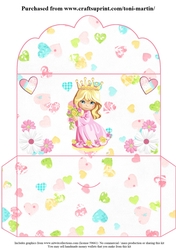 Sweet princess money wallet