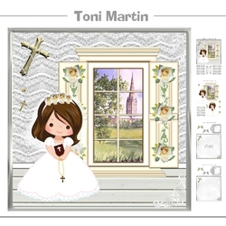 First Holy Communion Card Mini Kit & Decoupage
