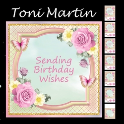 Pretty floral mini kit - Mixed greetings