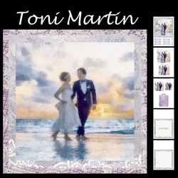 Beach Wedding Watercolor Mini Kit & Pyramage