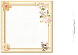 Hope You Have a Purrfect Day Card Insert