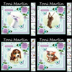 Sweet animals bumper kit - Decoupage & Inserts