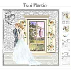 First Dance Wedding 8x8 Card Mini Kit & Decoupage