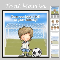 Football Boy Birthday Mini Kit & Decoupage