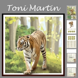 Go wild - tiger mini kit & decoupage