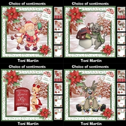 Christmas fun bumper kit - Decoupage & Inserts