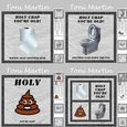 Toilet humour - bumper kit - Decoupage & Inserts