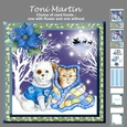 Cute cat & dog christmas mini kit & decoupage