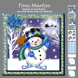 Snowman christmas mini kit & decoupage