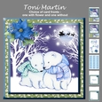 Polar bears christmas mini kit & decoupage