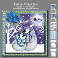 Penguins christmas mini kit & decoupage