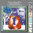 Christmas foxes mini kit & decoupage