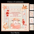 New Baby Girl Card Mini Kit & Decoupage