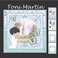 First Holy Communion Boy Card Mini Kit & Decoupage (black hair)