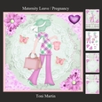 Maternity / Pregnancy - Yummy Mummy Soon To Be Card Mini Kit & Decoupage
