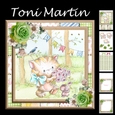 Kitty & mouse card mini kit & decoupage
