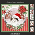 Purrfect Christmas Decoupage Mini Kit 2