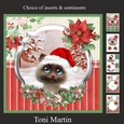 Purrfect Christmas Decoupage Mini Kit 5