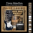 Guitar decoupage mini kit