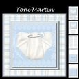 Baby Boy Nappy Decoupage Mini Kit