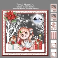 Lamb & Pals Christmas Decoupage Card Mini Kit 7x7