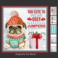Too Cute Decoupage Card Mini Kit 7x7
