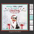 Jolly Collie Christmas Mini Kit 7x7