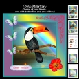 Toucan Decoupage Card Mini Kit 7x7