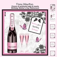 Pink Champagne Decoupage Card Mini Kit 7x7