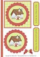 Country Cottage New Home Decoupage Card