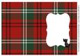 Scottie Dog Tartan Insert