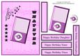 Whatever - Ipod Teen Card Front with Decoupage