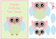 Happy Birthday Twit Twoo Owl Decoupage Card